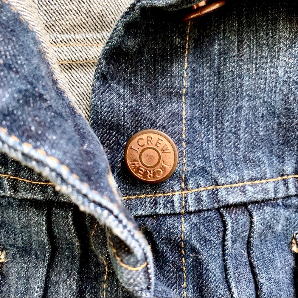 J.Crew Distressed Denim Jacket - Picture 9 of 12